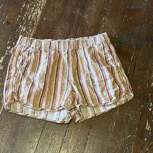 Madewell striped shorts